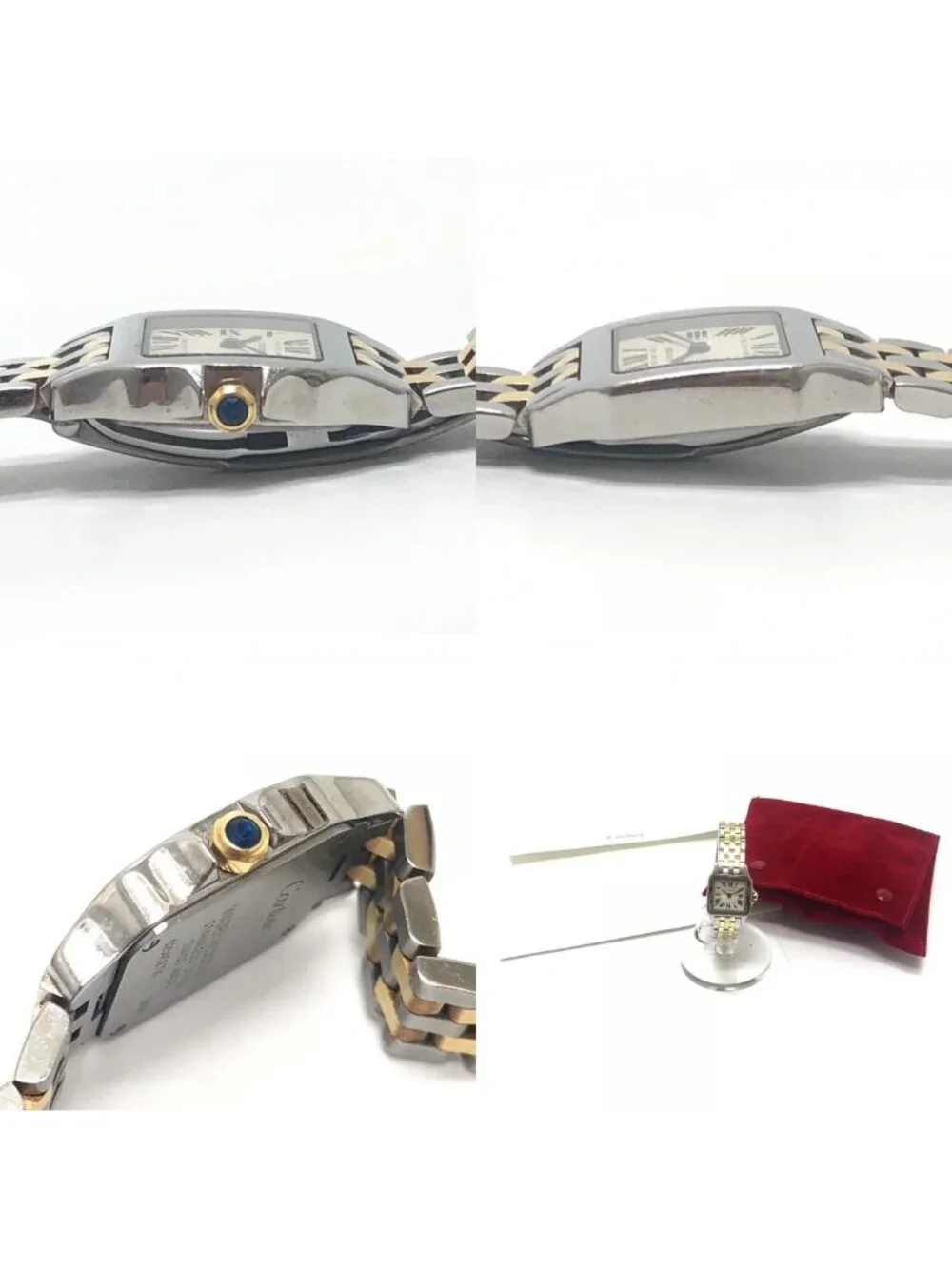 Cartier Watch Santos Demoiselle SM SS 18k Silver